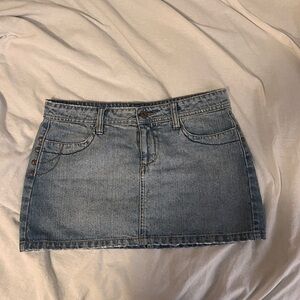 BONGO Blue Denim Pencil Skirt